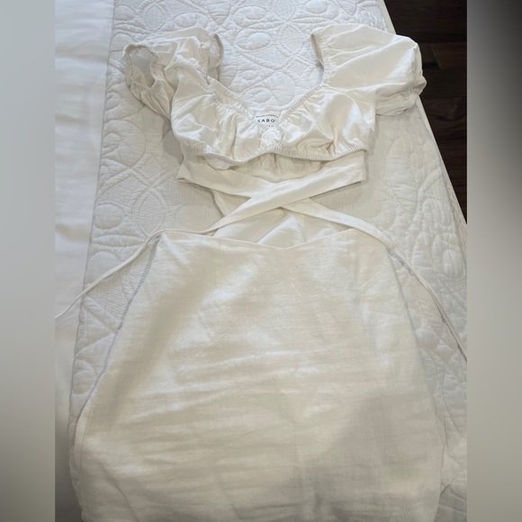 Sabo Skirt White Zimi Cut Out Dress - Picture 9 of 10